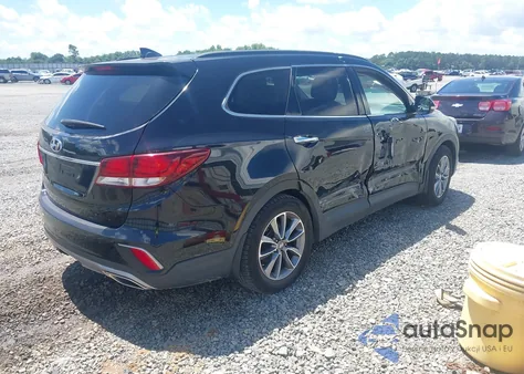 2017 Hyundai Santa Fe Se from USA, damaged, VIN KM8SN4HF6HU247372
